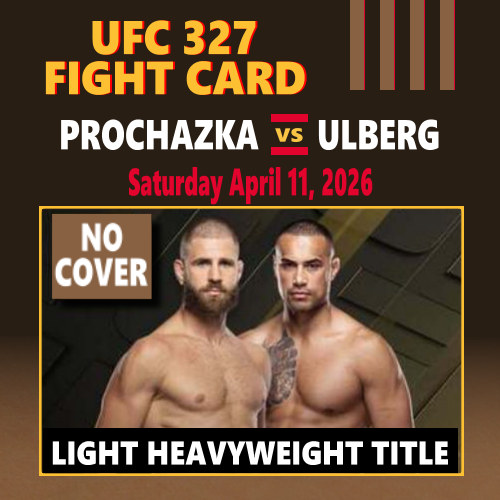 R.T. O'Sullivans UFC Fight 327